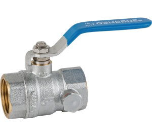 Válvula de esfera série reforçada latão com tomada lateral BSP